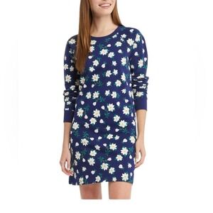 Draper James Natalie Sweatshirt Dress in‎ Magnolia size M